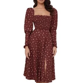 2022 Summer Holiday Bohemian Floral Printed Dress