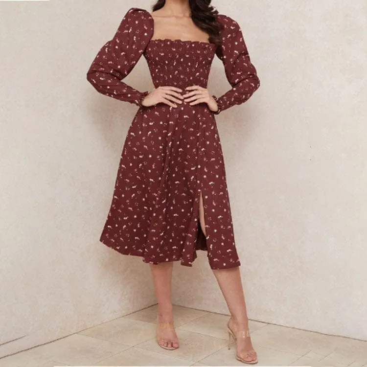 2022 Summer Holiday Bohemian Floral Printed Dress