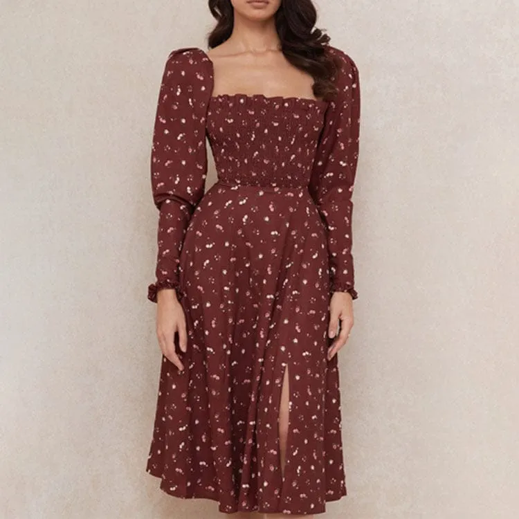 2022 Summer Holiday Bohemian Floral Printed Dress