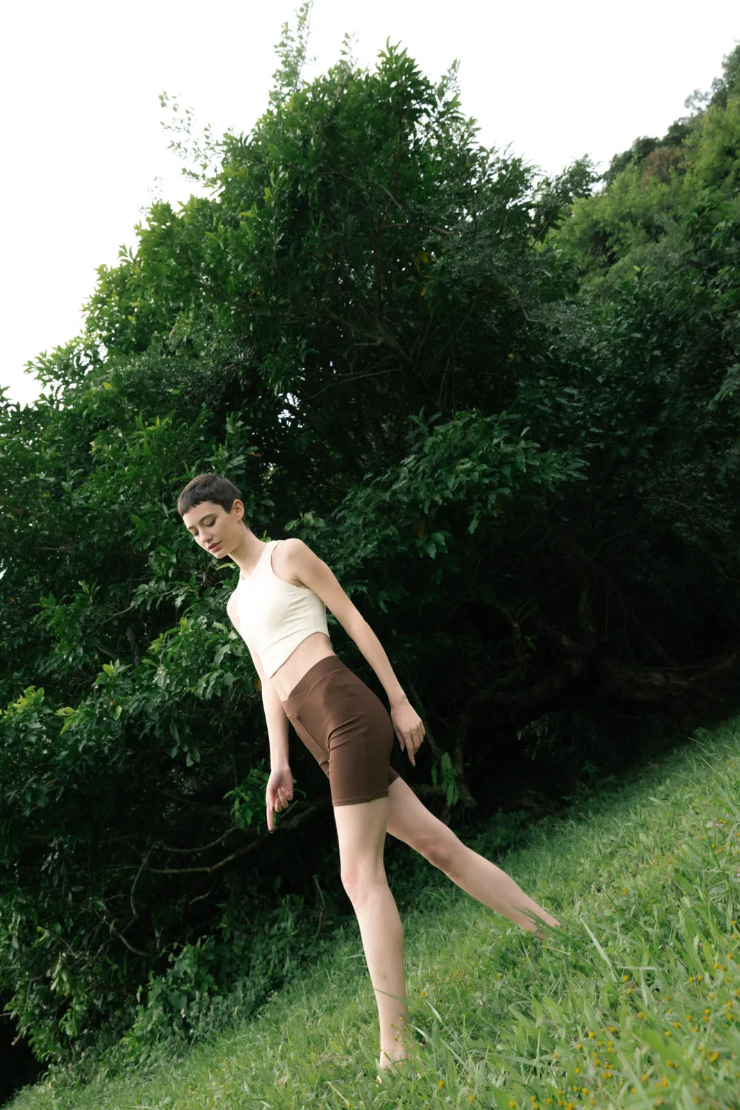BODY Biker Shorts - Mocha