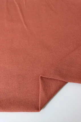 Brick Cotton Spandex French Terry