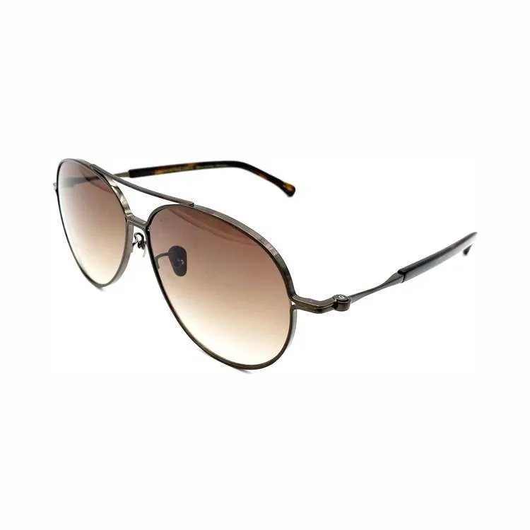 Chic Canadian Titanium Sunglasses - Premium Brown Tinted Eyewear for Ultimate Outdoor Protection