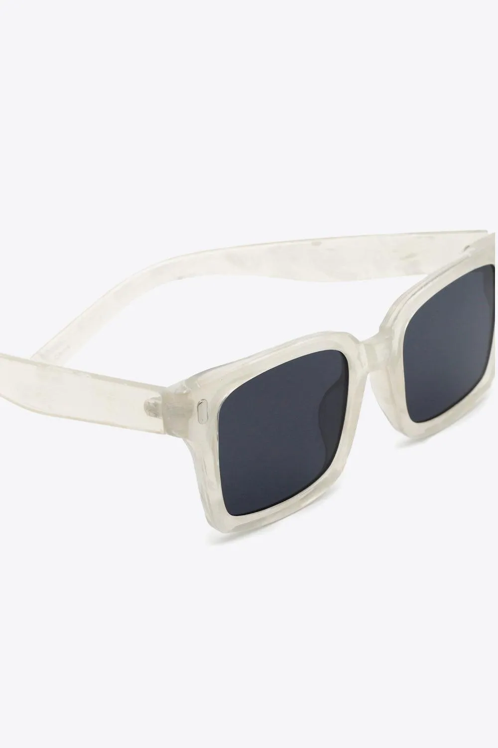 Chic Square UV400 Protective Sunglasses with Durable Polycarbonate Frame