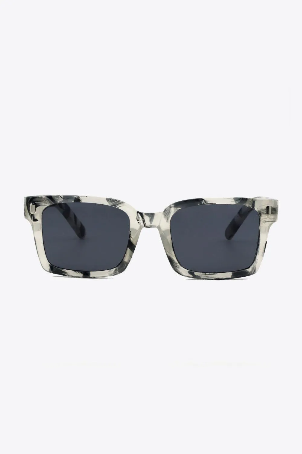 Chic Square UV400 Protective Sunglasses with Durable Polycarbonate Frame