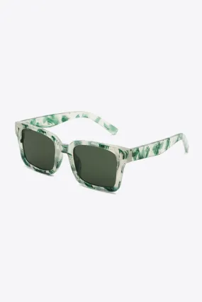 Chic Square UV400 Protective Sunglasses with Durable Polycarbonate Frame
