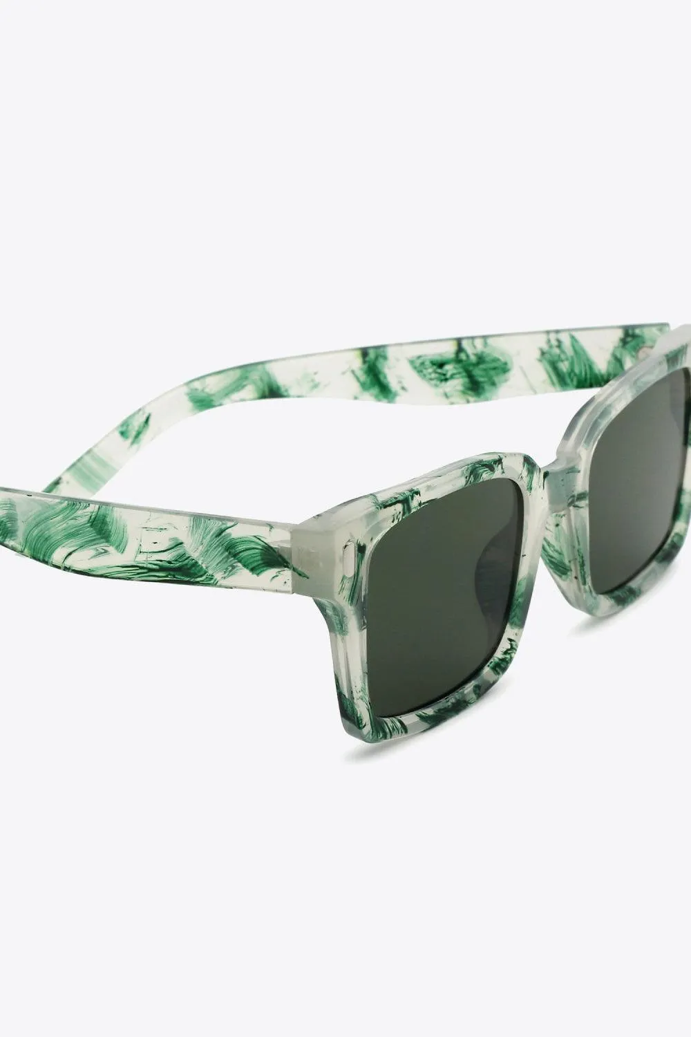 Chic Square UV400 Protective Sunglasses with Durable Polycarbonate Frame