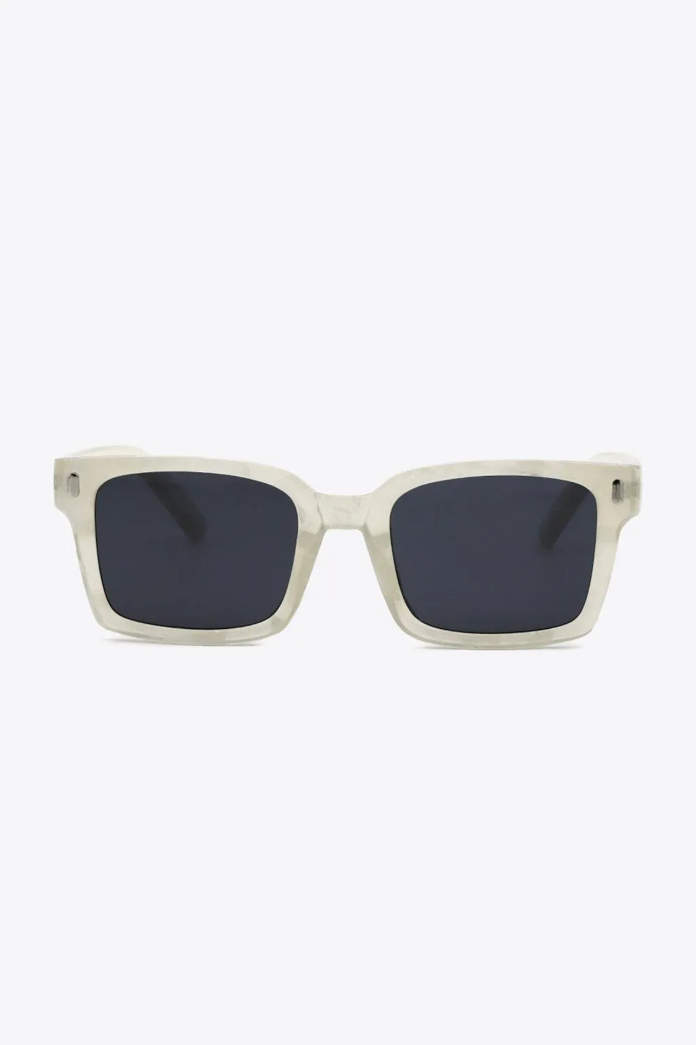 Chic Square UV400 Protective Sunglasses with Durable Polycarbonate Frame