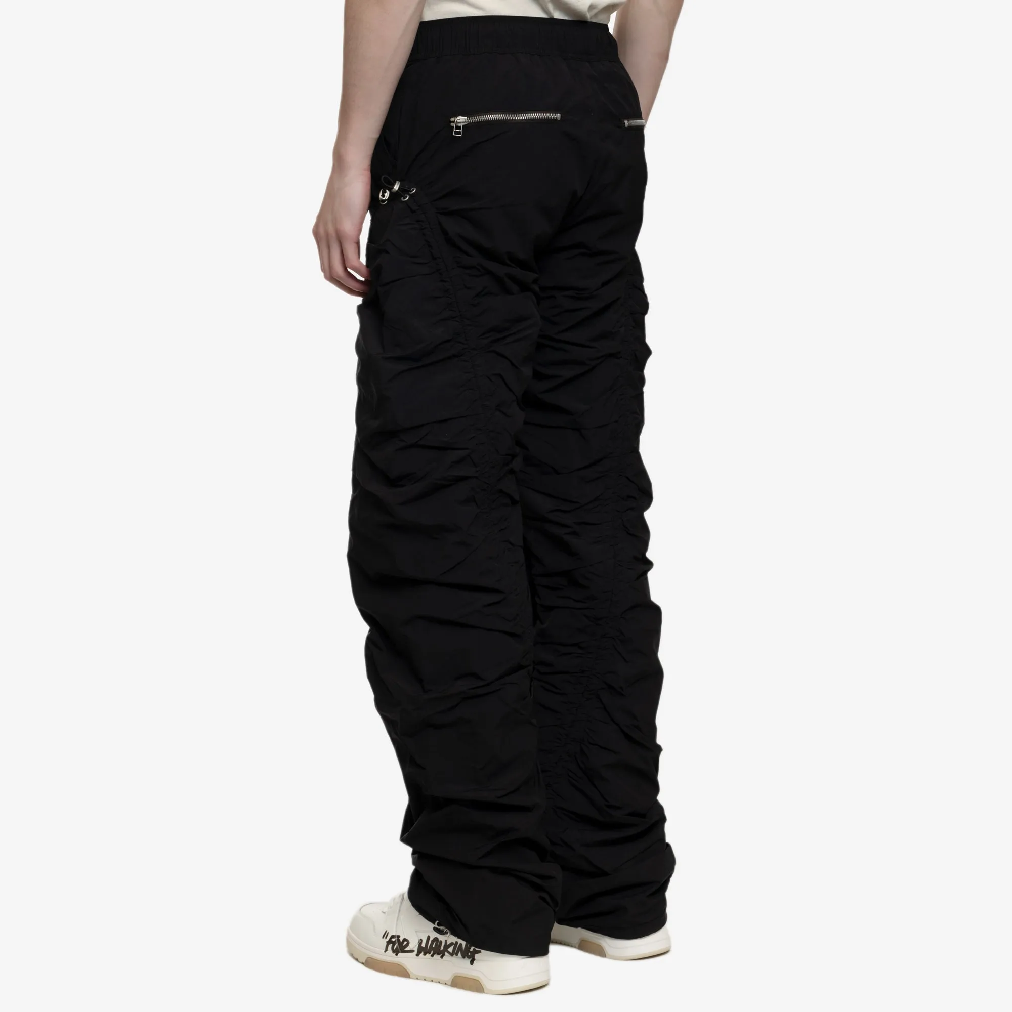 Cinched Nylon Pants