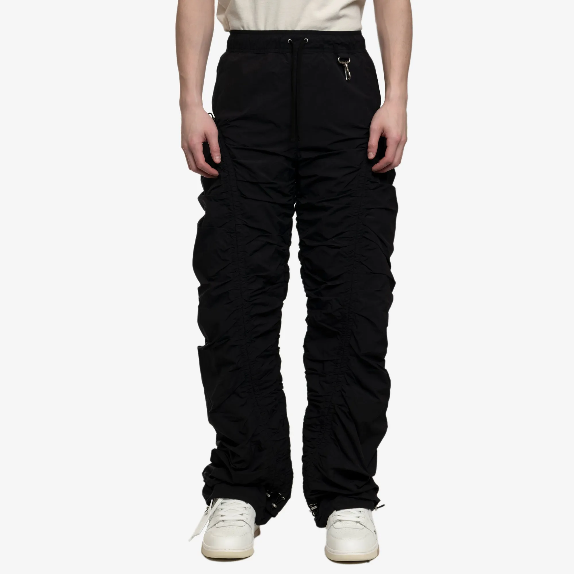 Cinched Nylon Pants