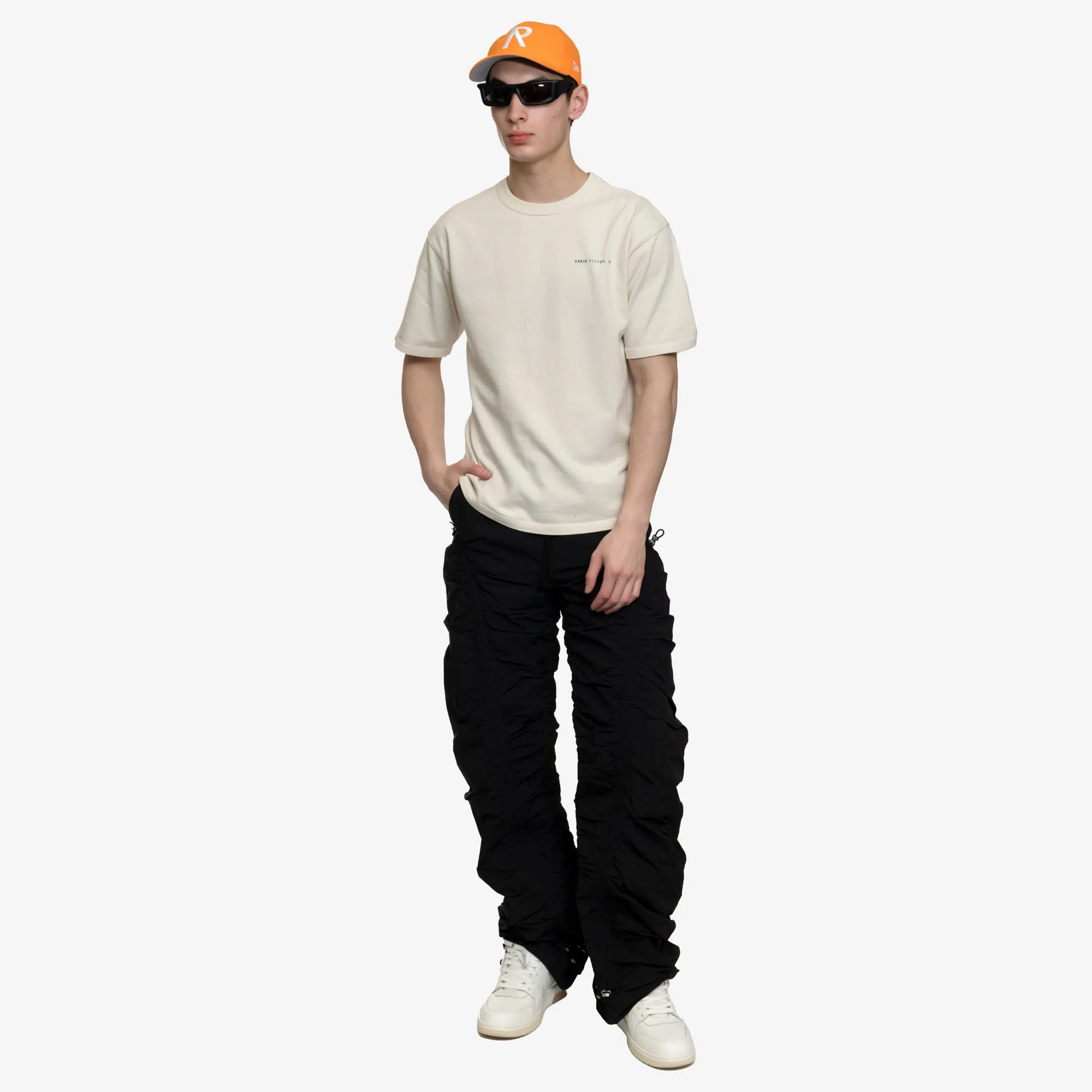 Cinched Nylon Pants