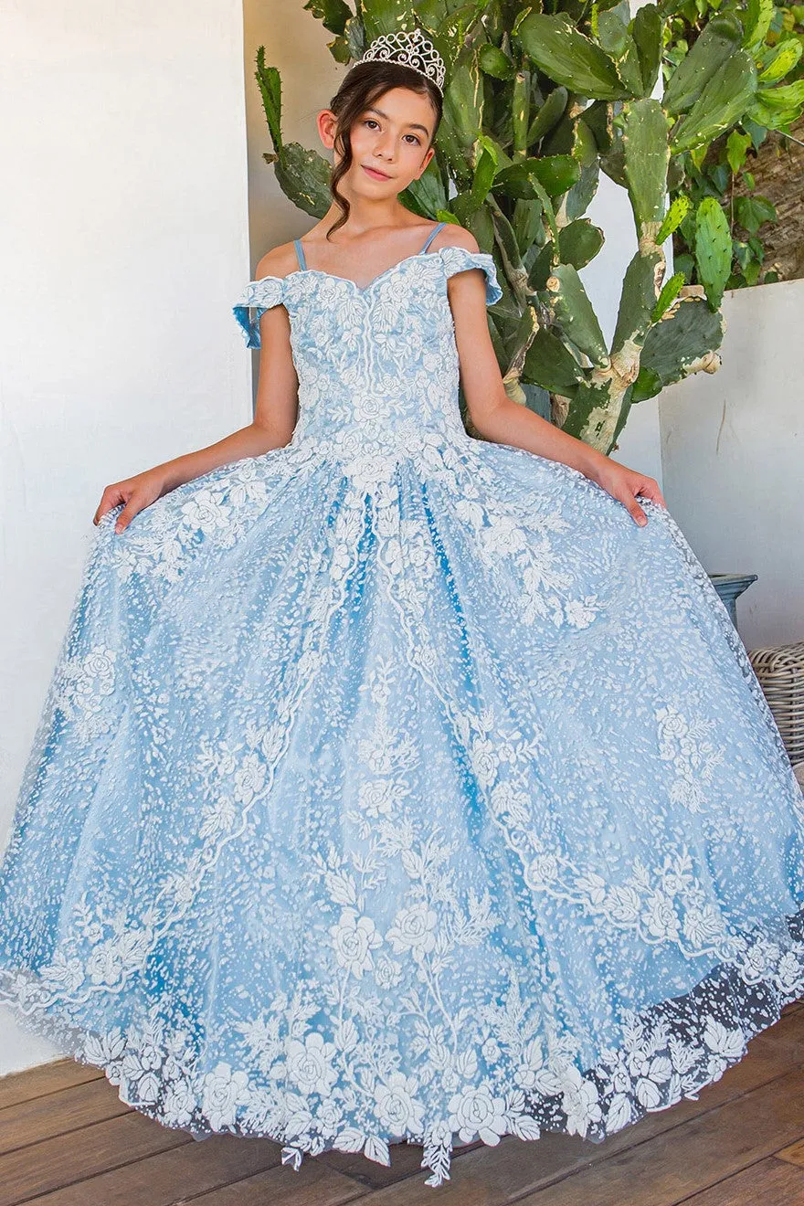 Cinderella Couture USA AS8070 Glitter Tulle Mini Quince