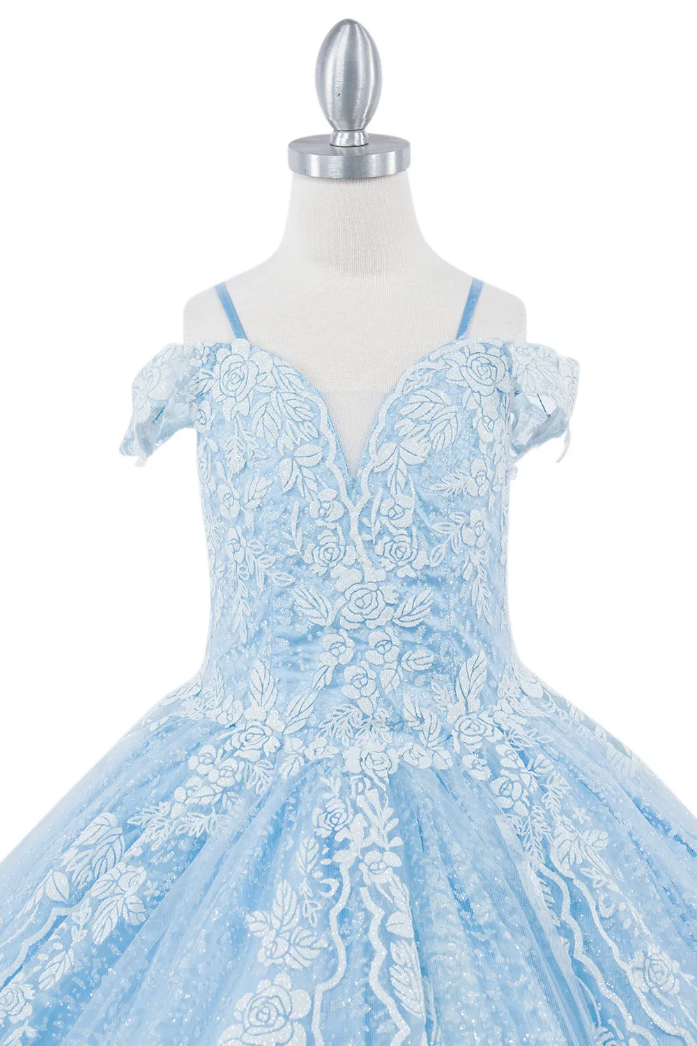 Cinderella Couture USA AS8070 Glitter Tulle Mini Quince