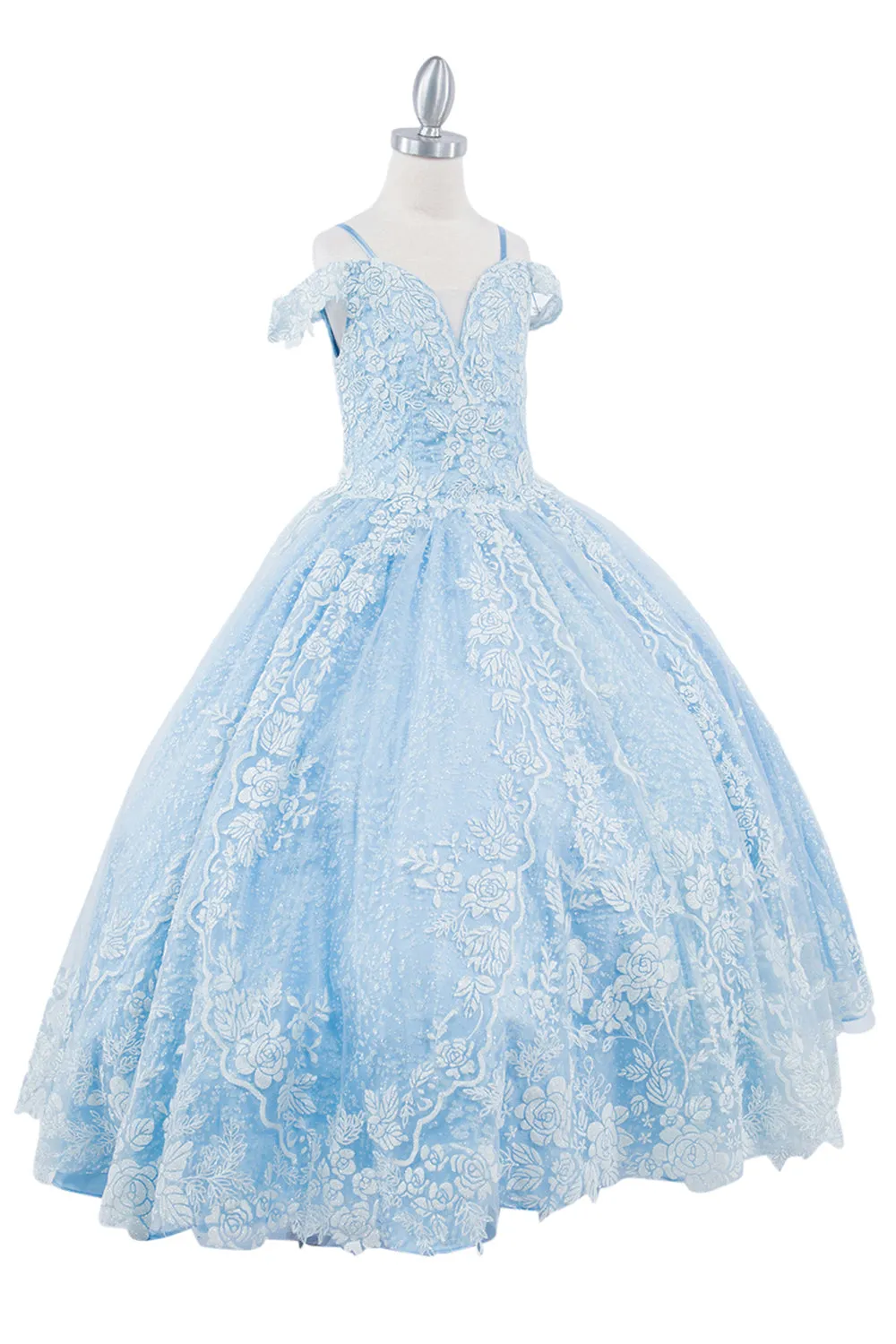 Cinderella Couture USA AS8070 Glitter Tulle Mini Quince