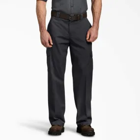 Dickies Cargo FLEX Relaxed Fit Straight Leg Pants (Black)