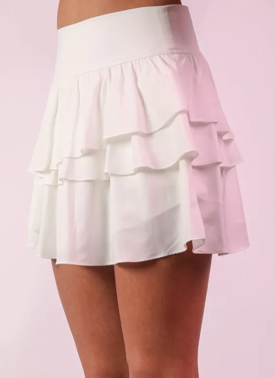 Elevated Ruffle Skirt