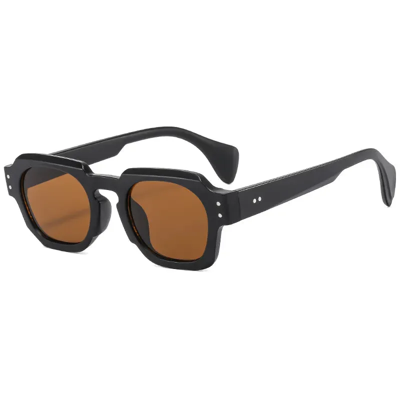 Fashion Cycling Square Women Men Luxury Brand Sunglasses Retro Sports Men Trending Black Grey Sun Glasses Shades UV400