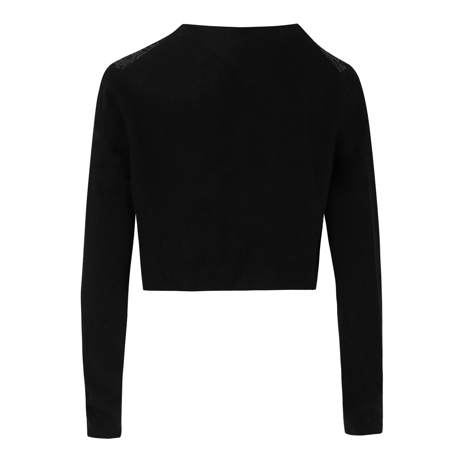【FESTIVE】100% Cashmere Cardigan with Sequins