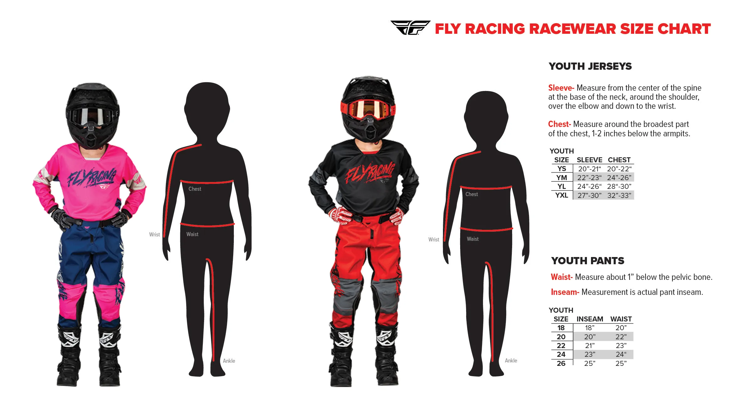 FLY Racing Youth F-16 Pants 2022