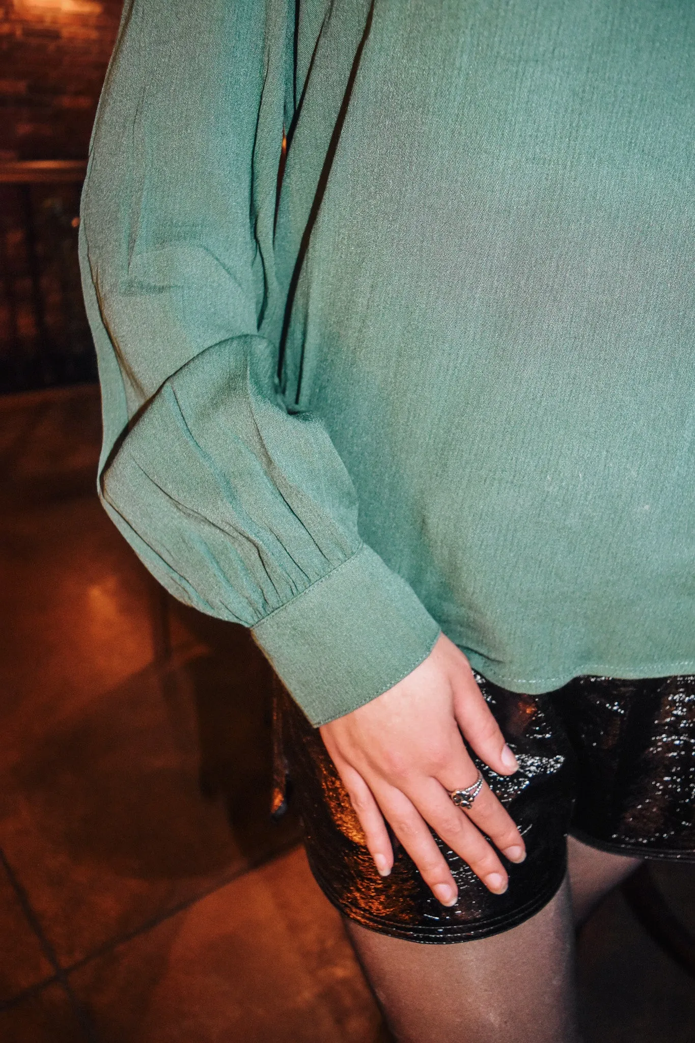 Forever Changing Green Blouse