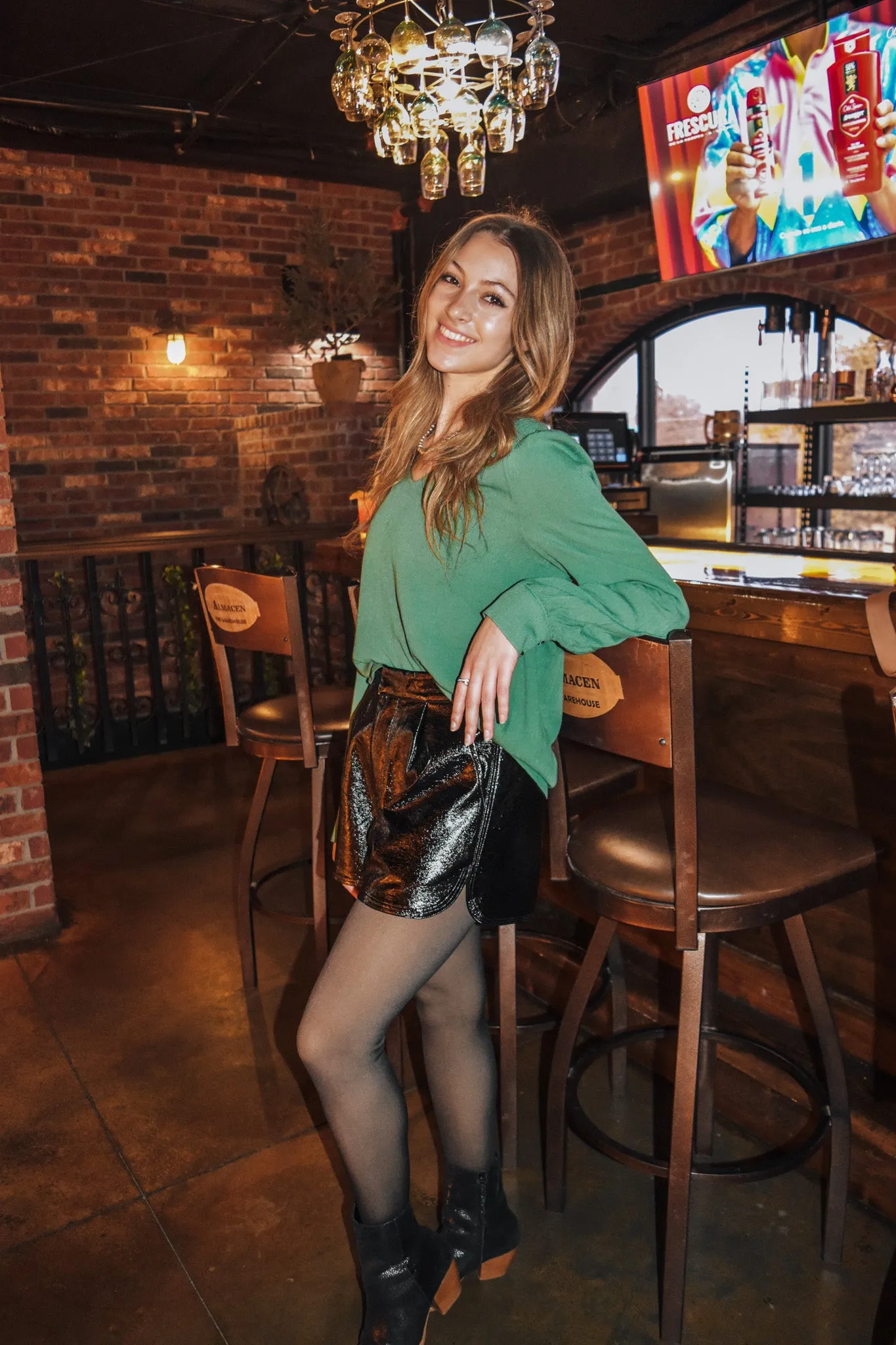 Forever Changing Green Blouse
