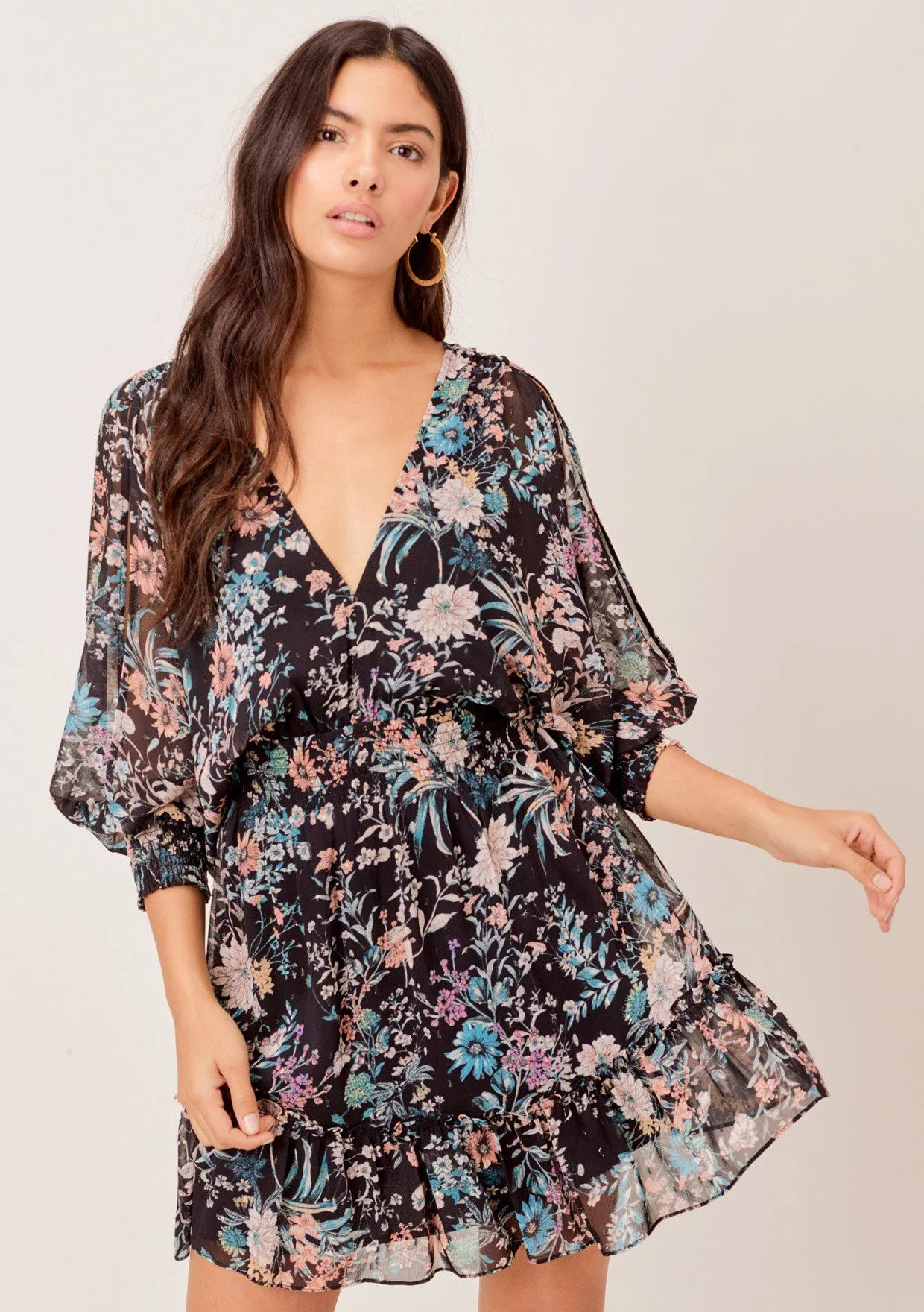 Glenna Split Sleeve Mini Dress