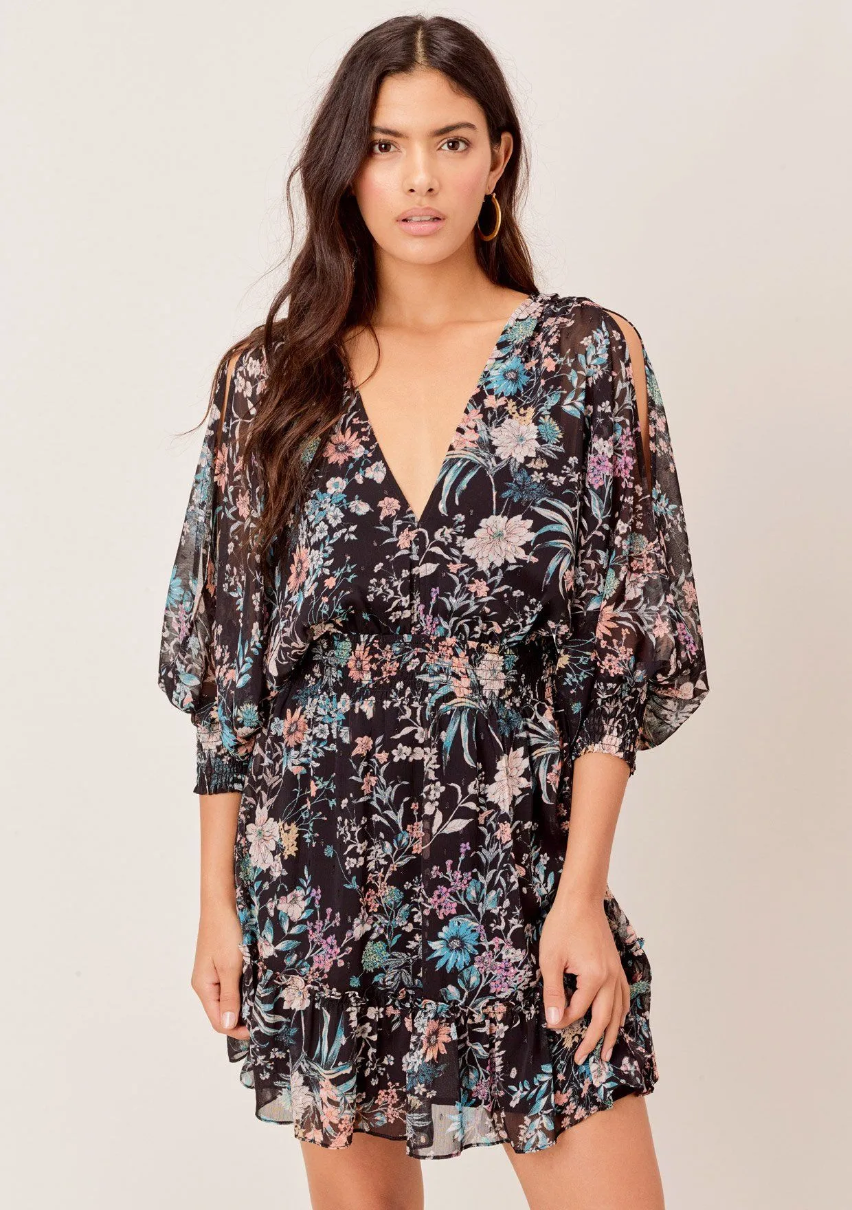 Glenna Split Sleeve Mini Dress