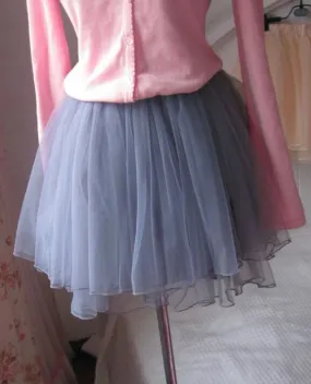 Hoombox Lovely Women Tulle Skirt, Cute Layers Tulle Short Skirts