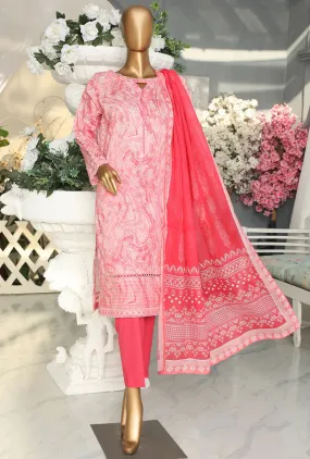 Hz Stitched 3 Piece Printed Lawn Collection'2023-PSC-2353