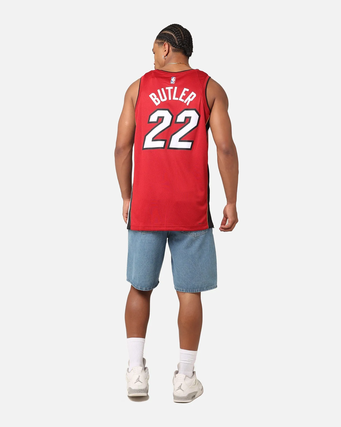 Jordan Miami Heat Jimmy Butler Statement Edition 2022/23 Dri-FIT Swingman Jersey Tough Red