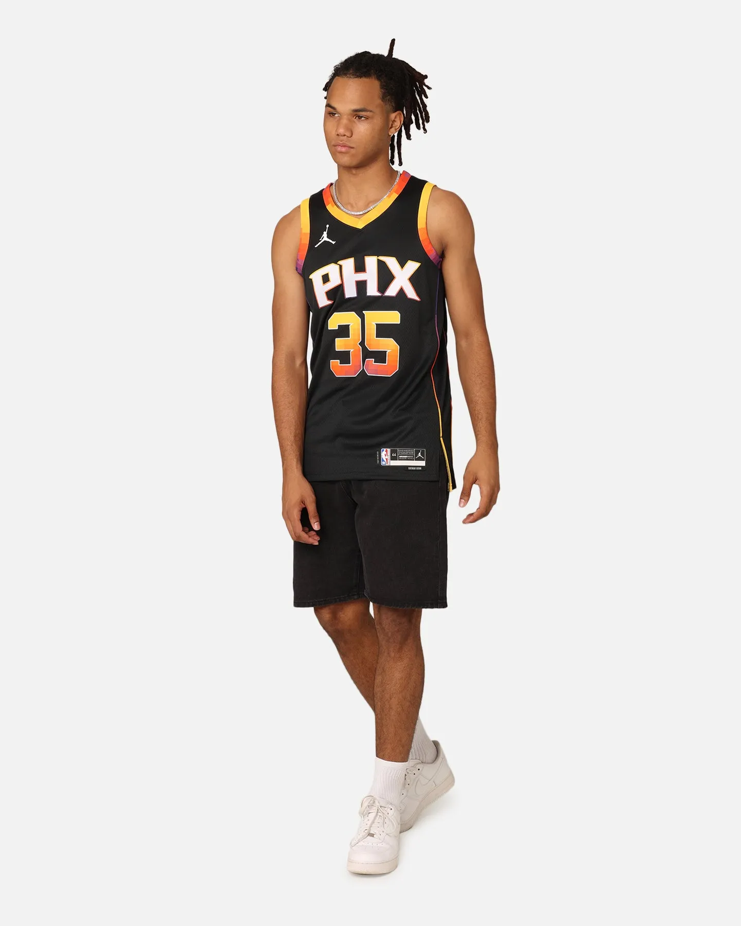 Jordan Phoenix Suns Kevin Durant Statement Edition 2022/23 Dri-FIT Swingman Jersey Black