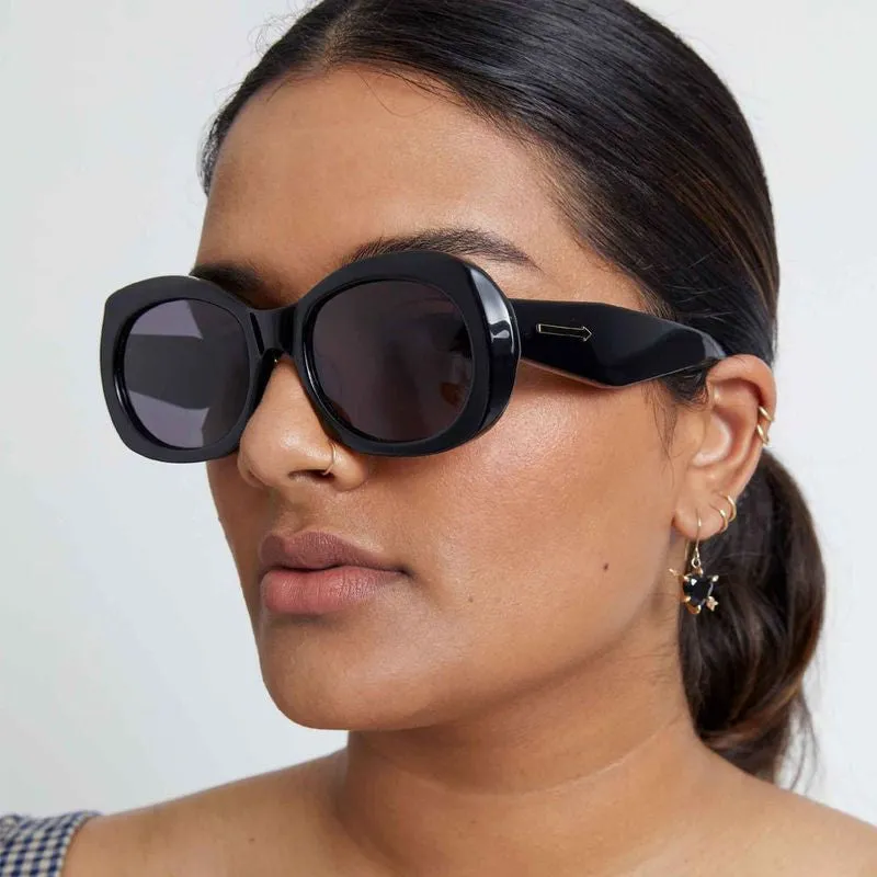 Karen Walker Sunglasses - Parlour Black