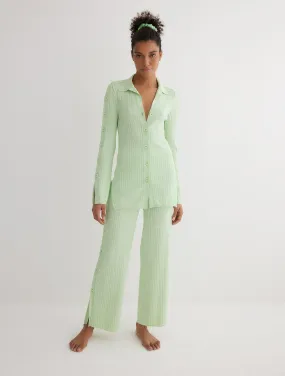 Lilou Mint Green Pants