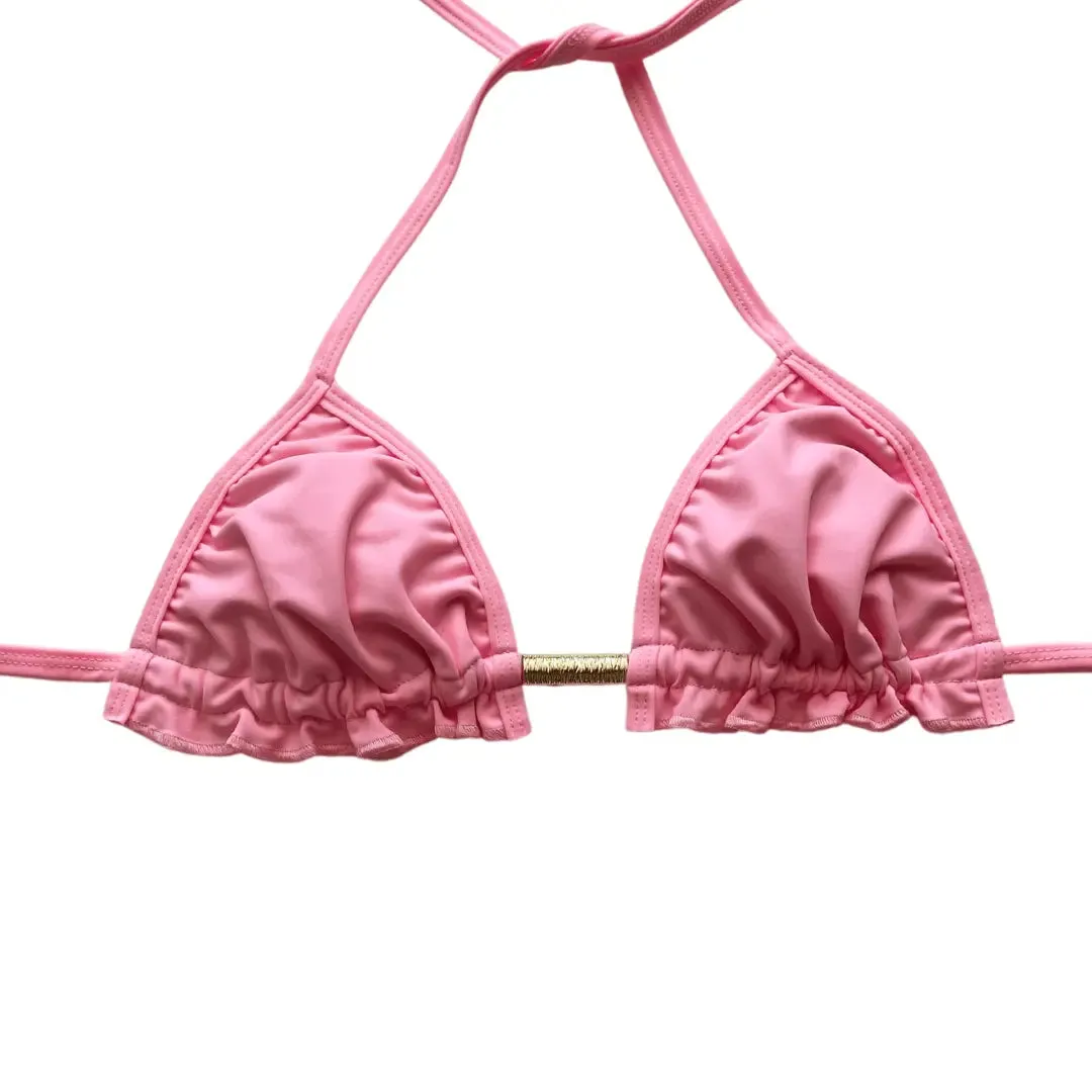 Marie Ruffle Bikini Top - Solid Colors