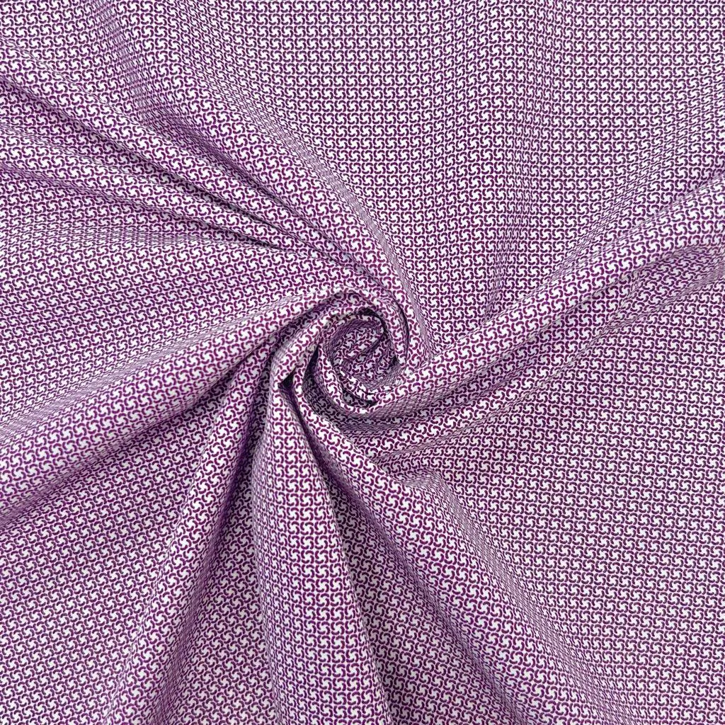 Mini Abstract Prints Cotton Shirting Fabric