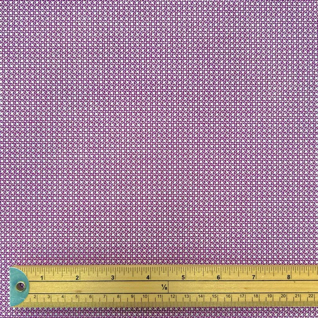 Mini Abstract Prints Cotton Shirting Fabric