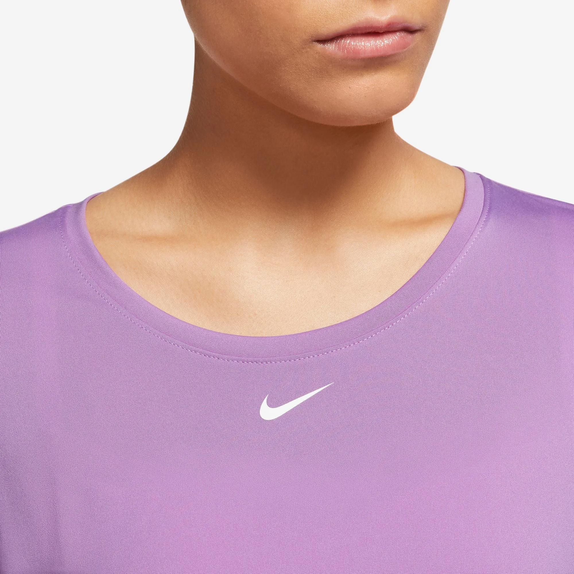 Nike Women's Dri-FIT One Tee Rush Fuchsia / White