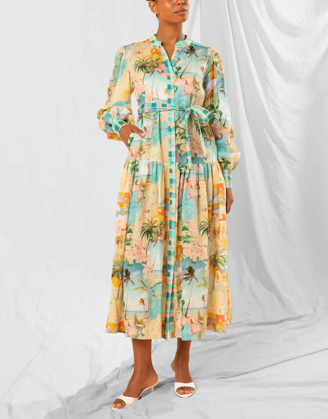 Oceana Maxi Dress - Multi
