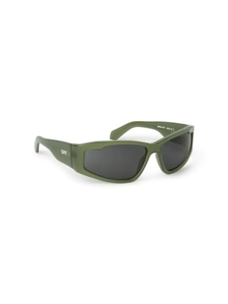 Off-White Kimball Sunglasses Olive Green/Dark Grey/Grey