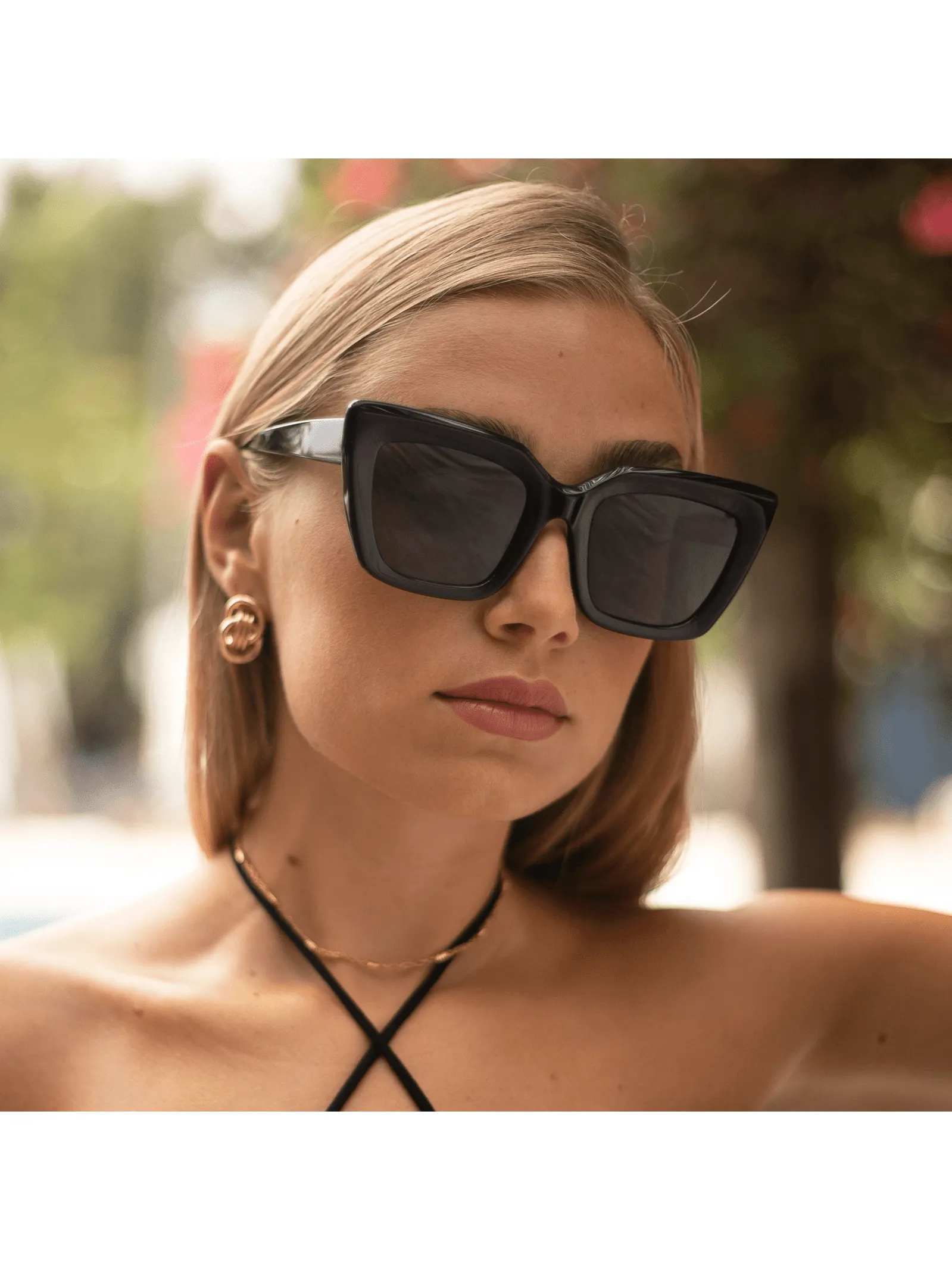 Oversized Cat Eye Sunglasses