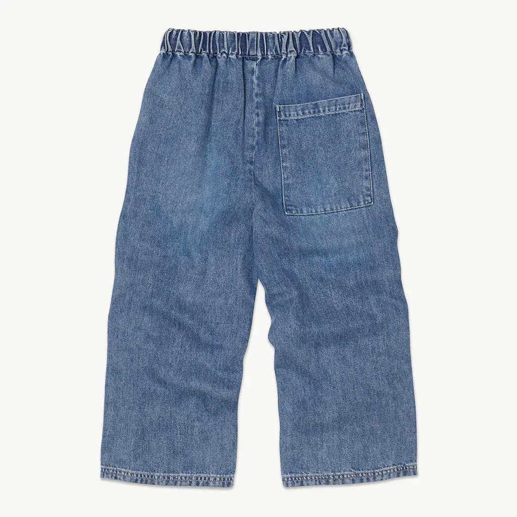 Pant Relaxed Faded Blue