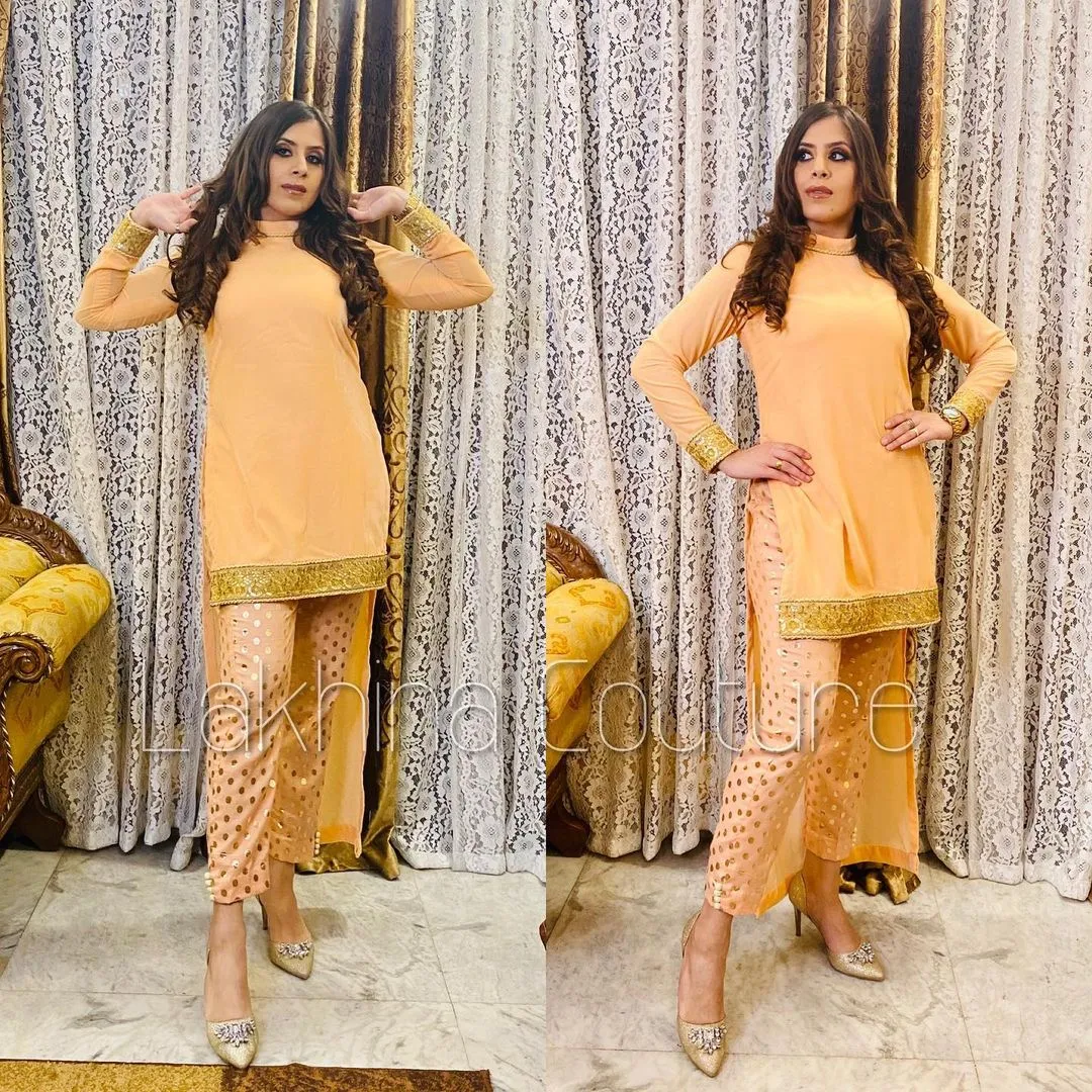 Peach Glamorous Set