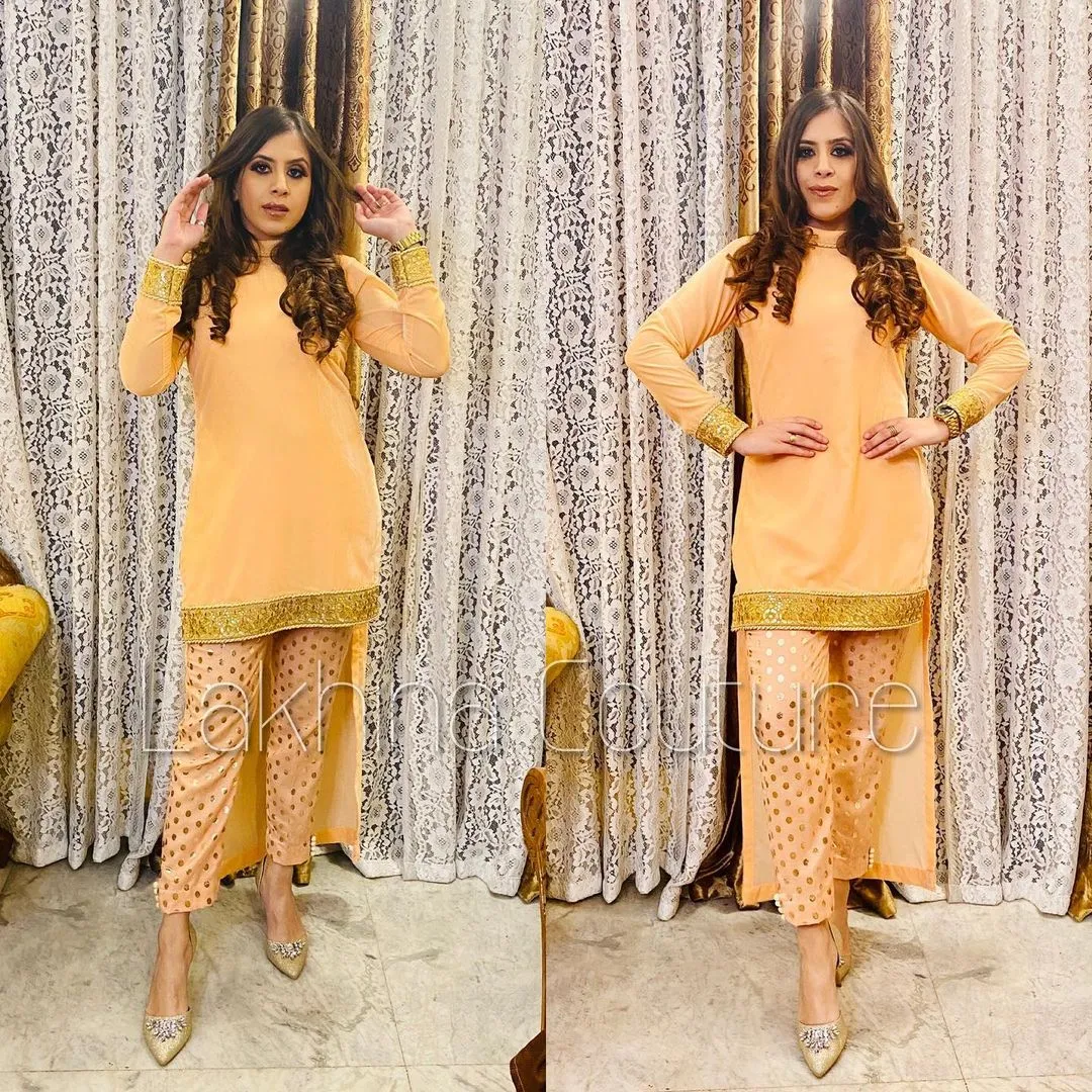 Peach Glamorous Set