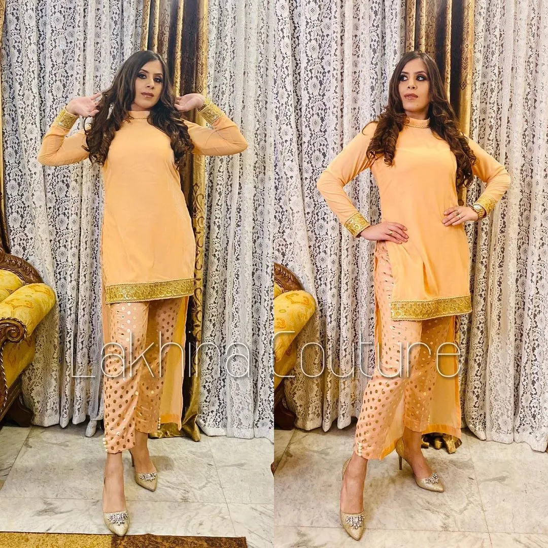 Peach Glamorous Set