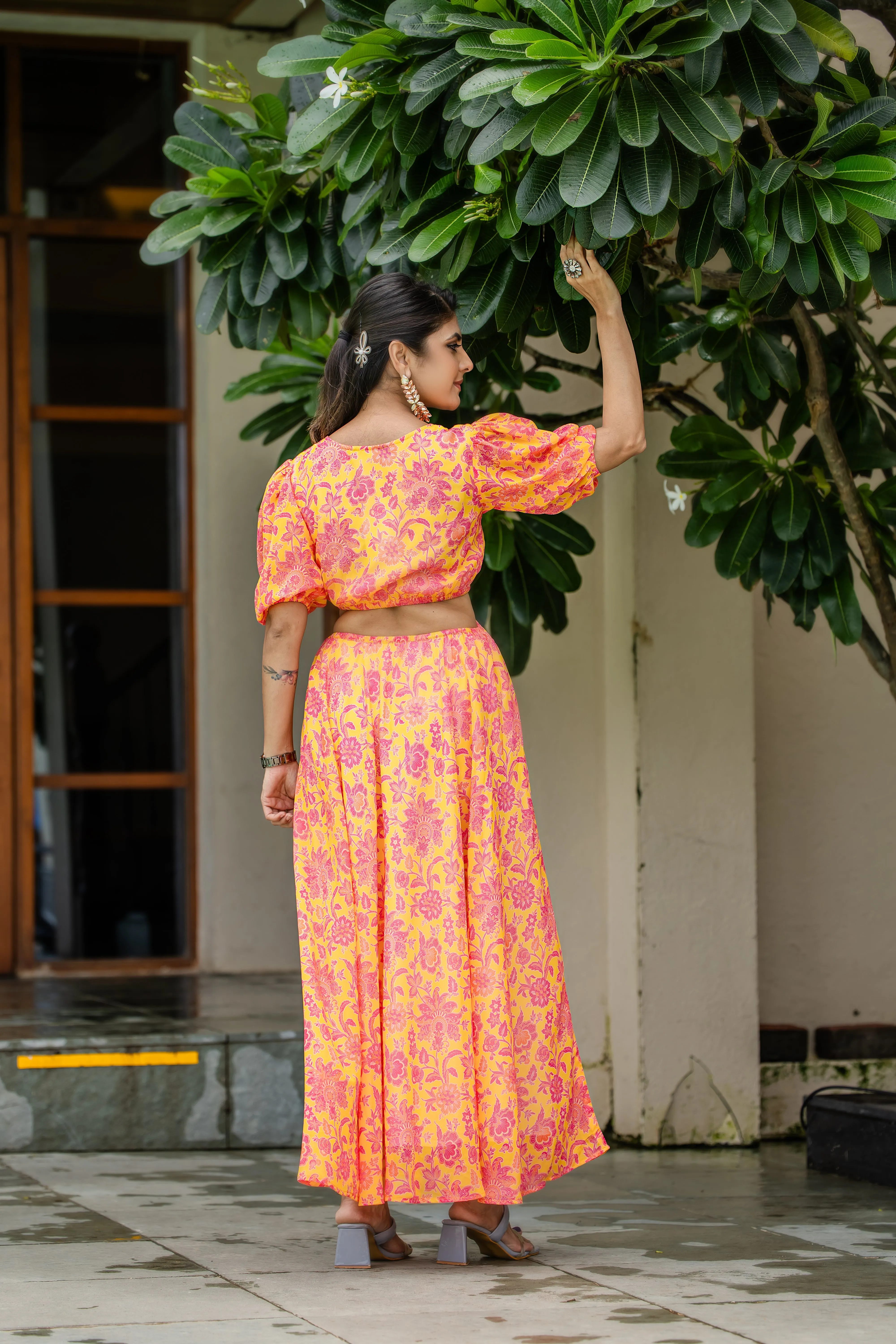 Peachy Breezy Maxi Dress