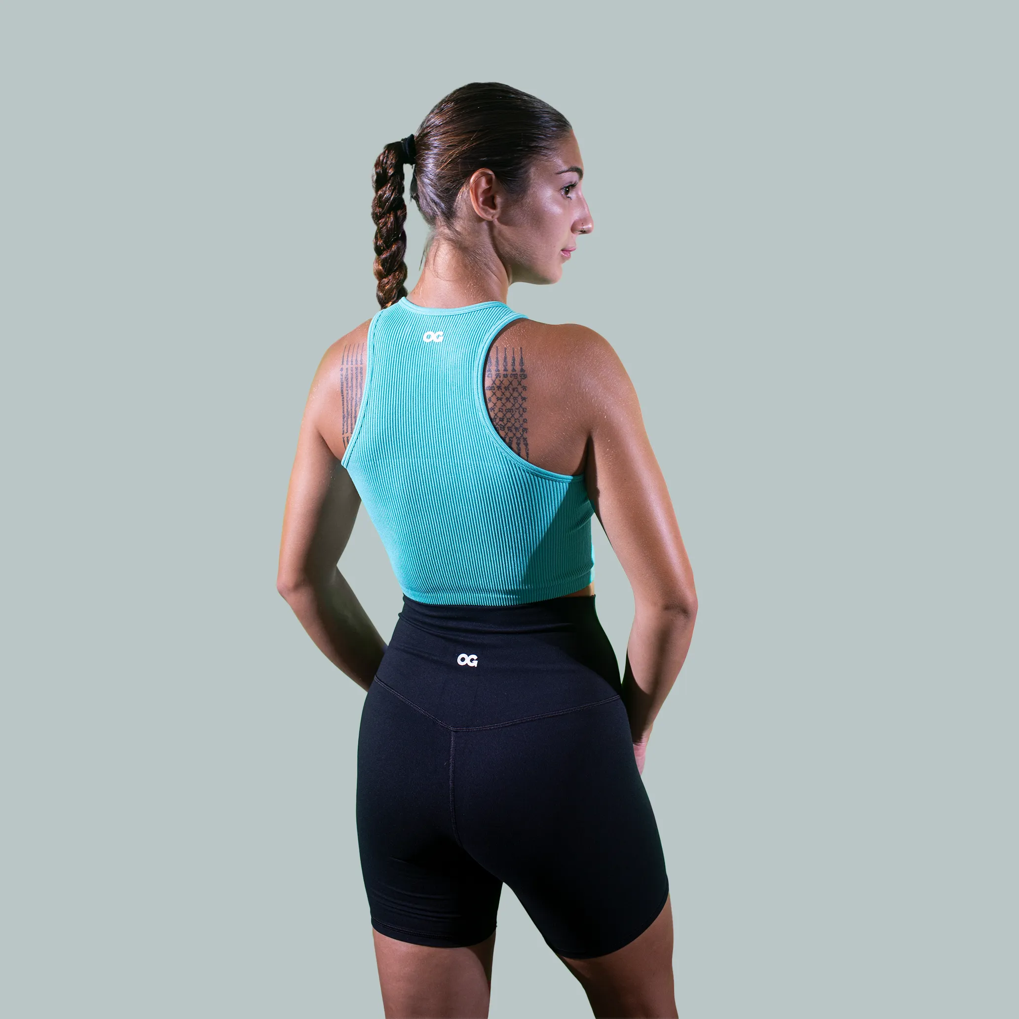Razor Activewear Top (Turquoise)
