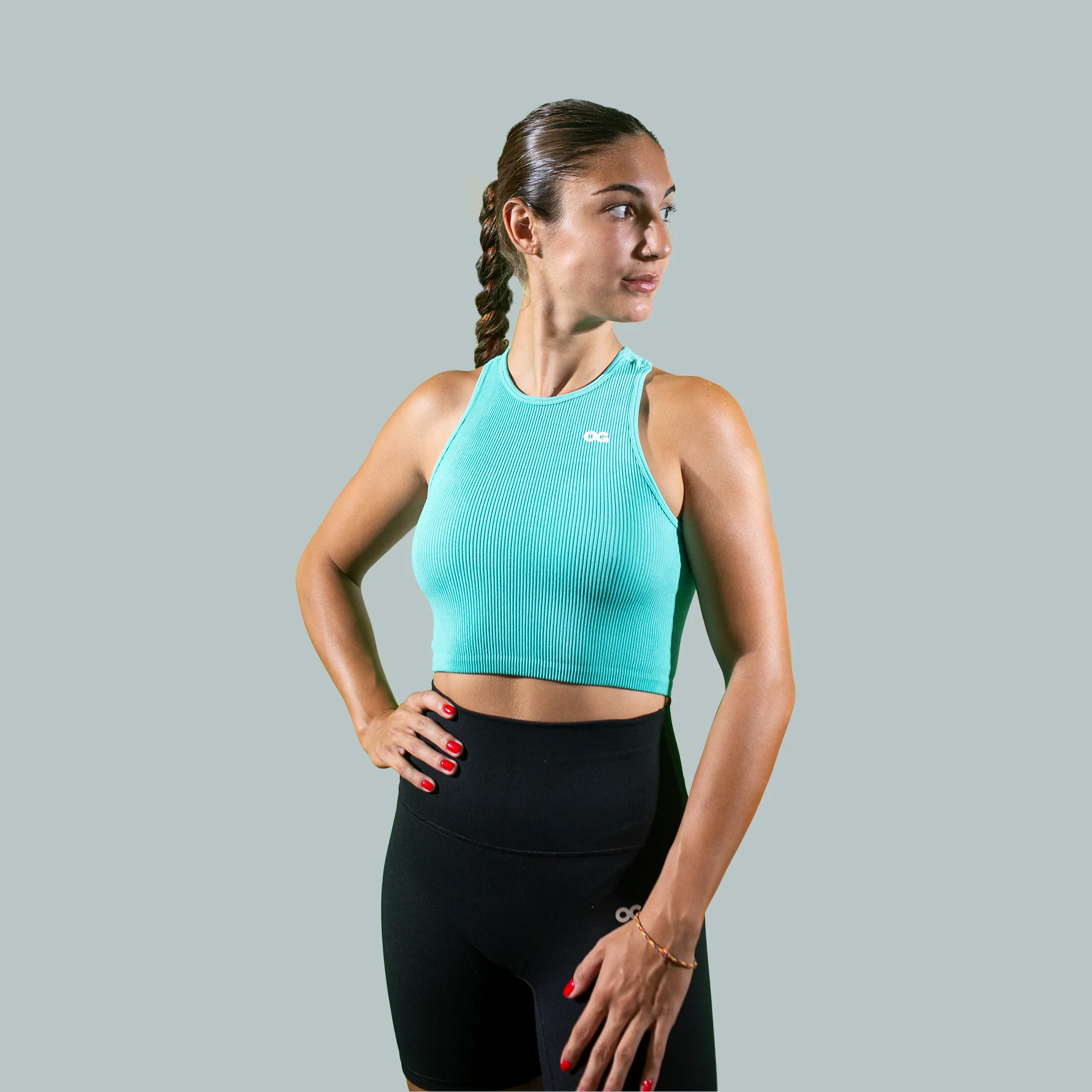 Razor Activewear Top (Turquoise)