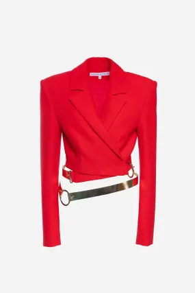 Red Wool Jacket