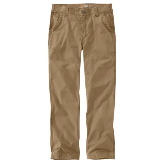 RUGGED FLEX RIGBY RELAX FIT PANT - DARK KHAKI