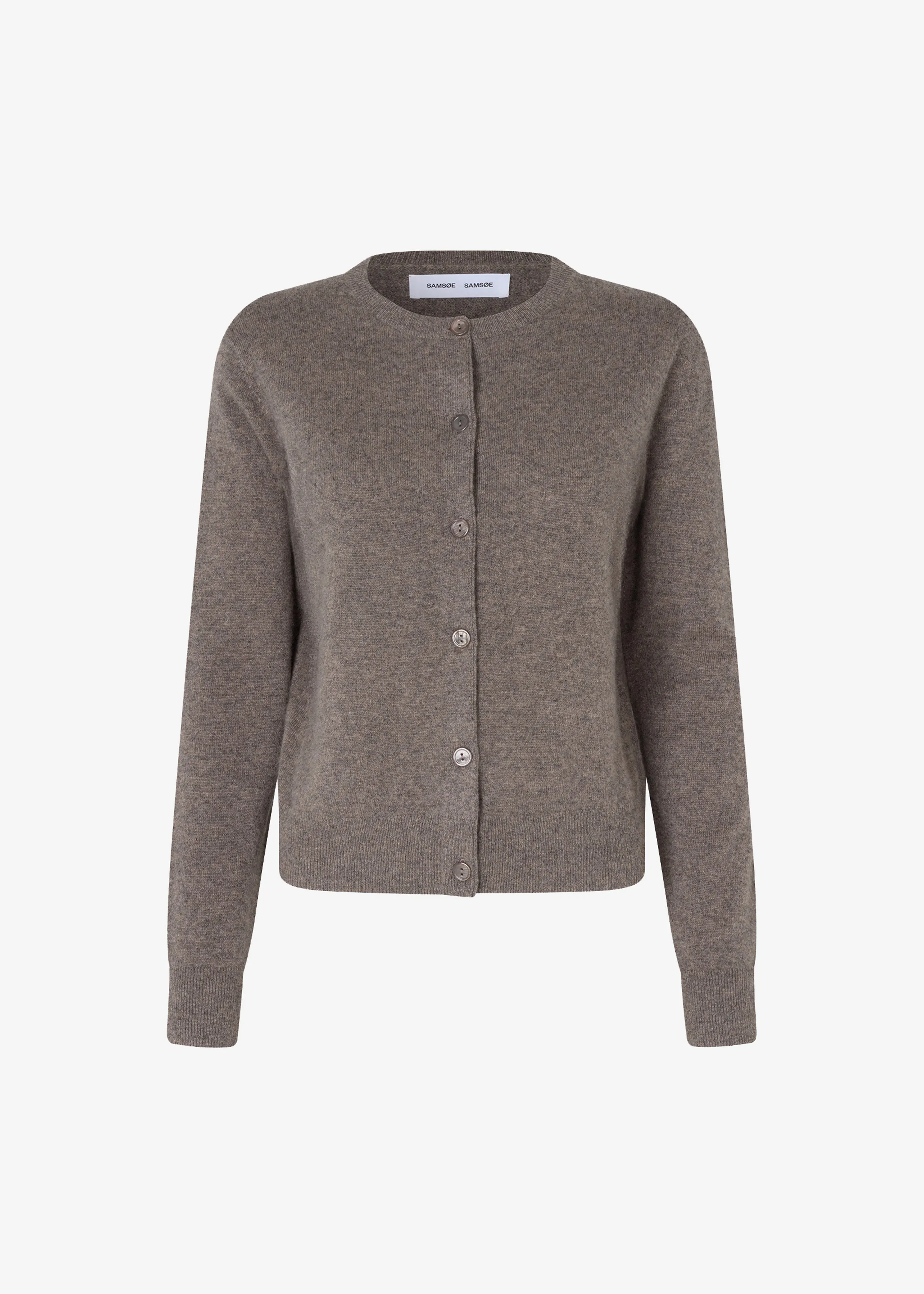 Samsøe Samsøe Saboston Cardigan - Grey Blue Melange