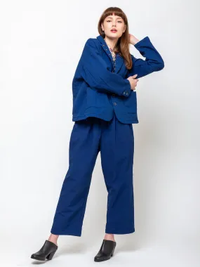 Sashiko Indigo Pants